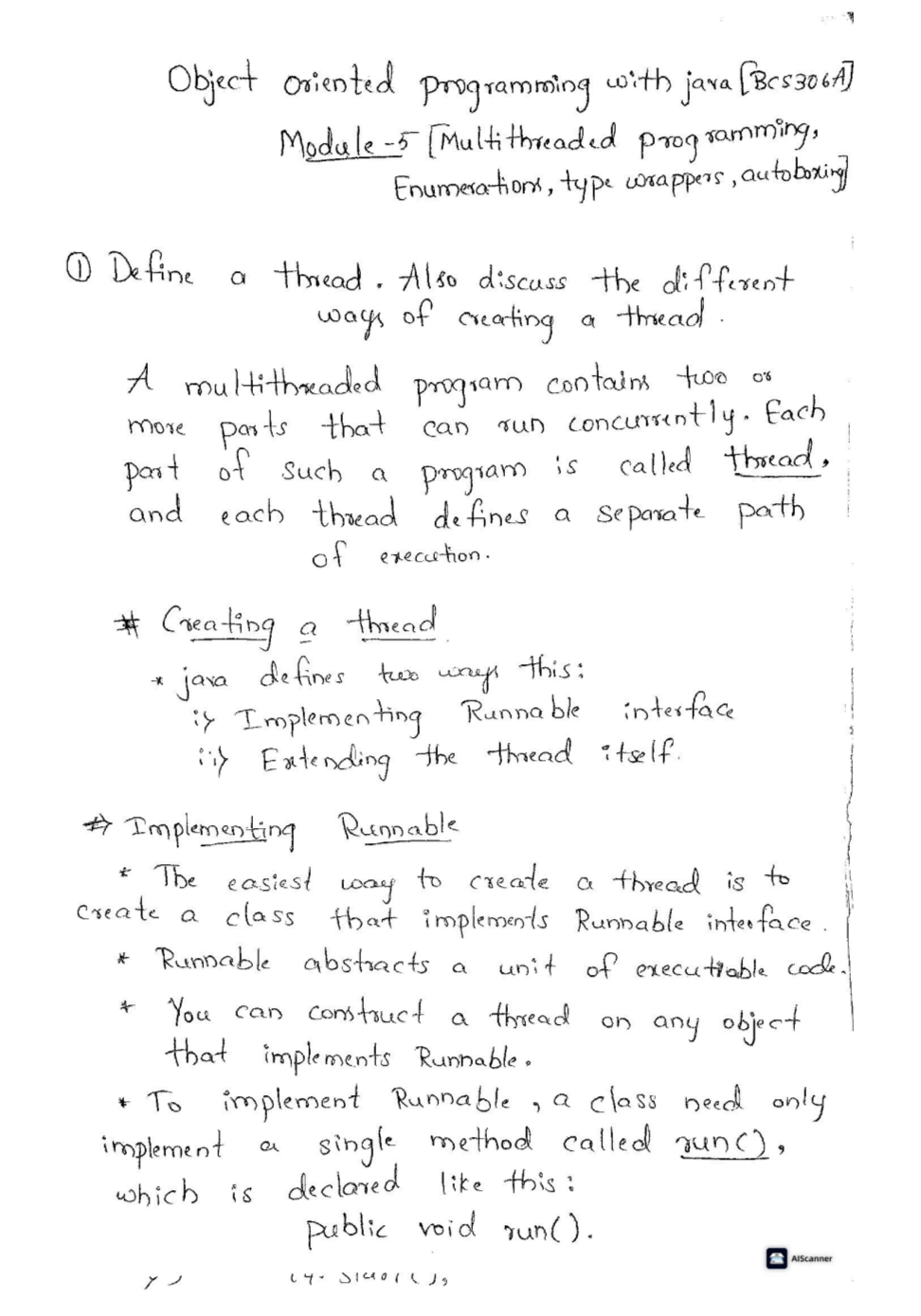 Oops with java module 5 EDU YODHA 