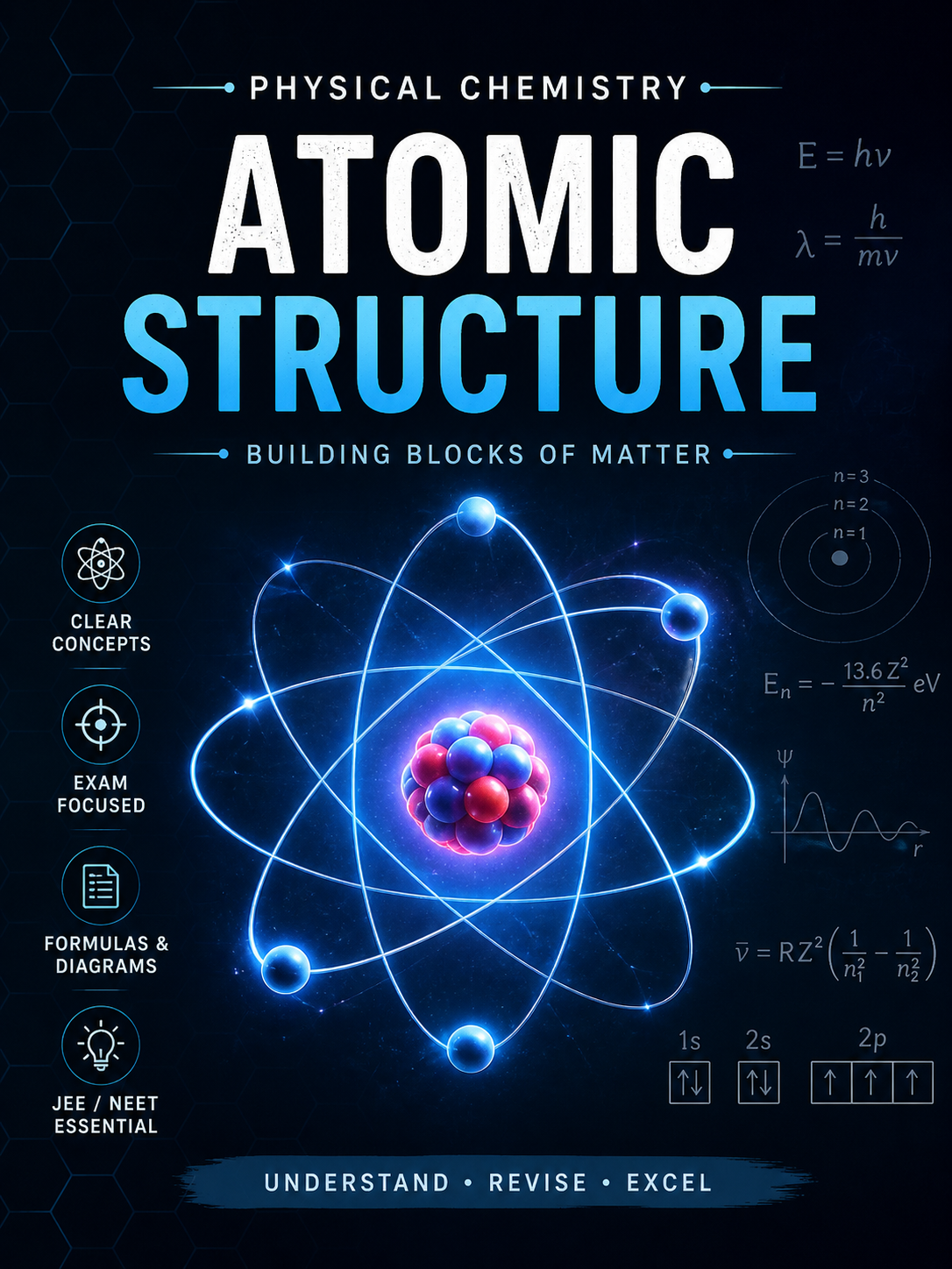 Preview of ATOMIC STRUCTURE pdf notes . 