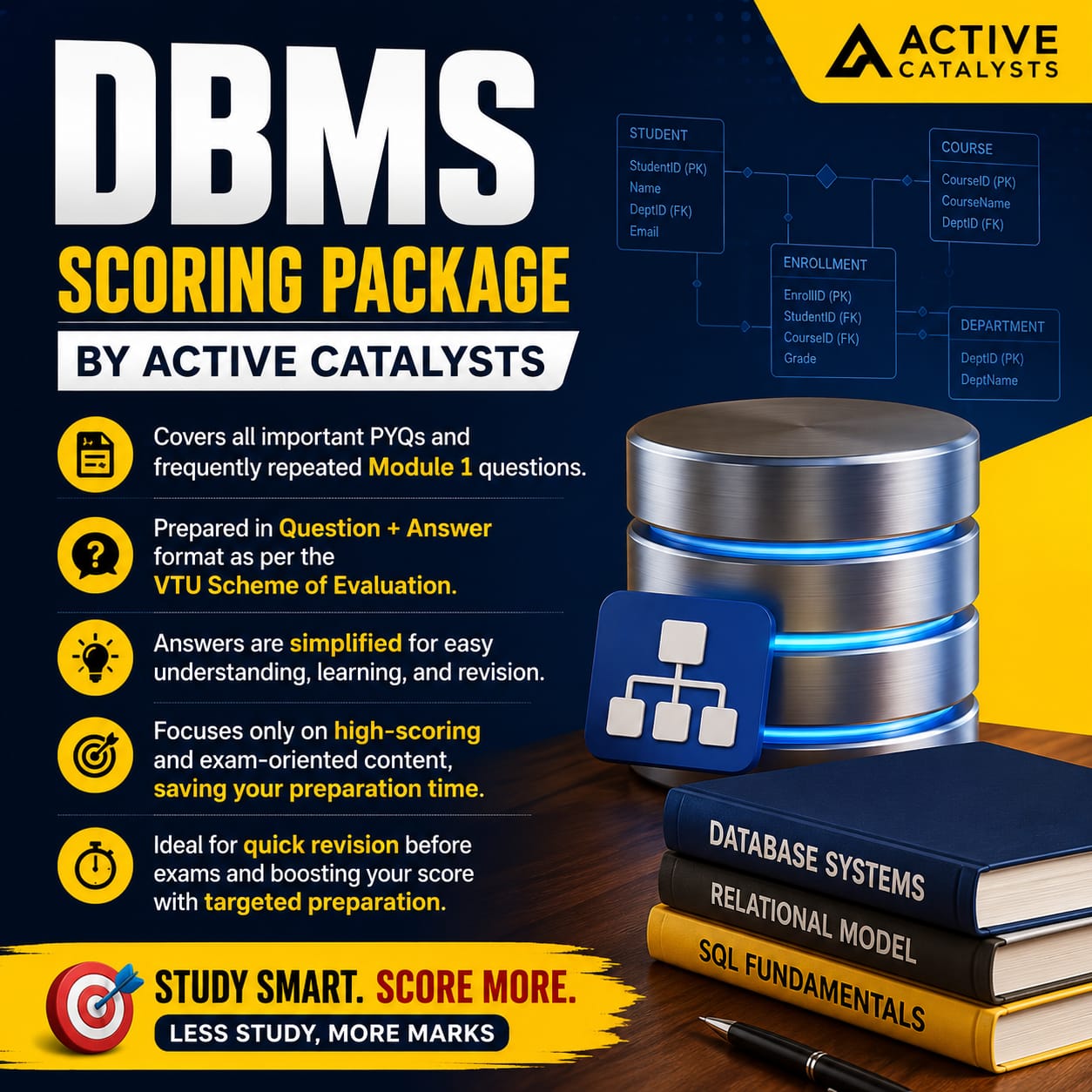 Download MODULE 3 DBMS SCORE 20 PACKAGE - Vidyari