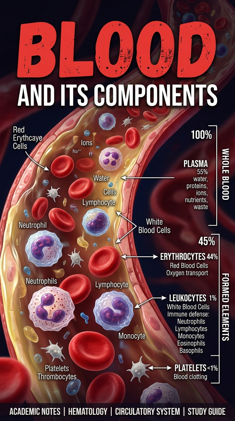 Download Blood it's components and functions  - Vidyari