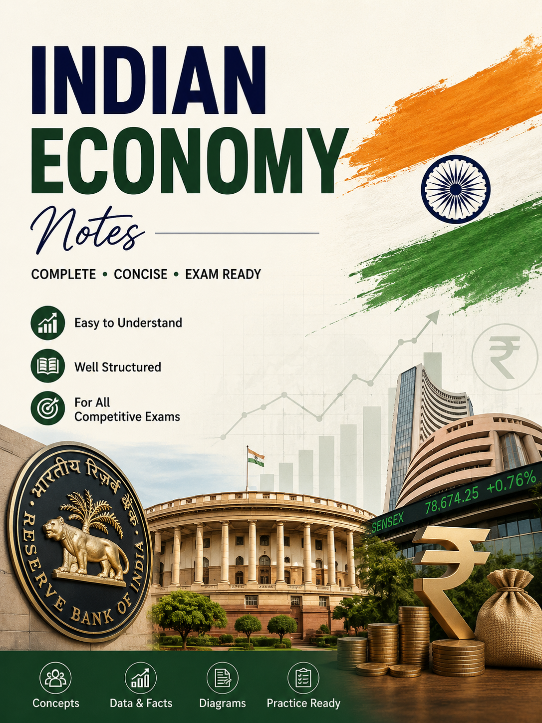 Download Indian Economy Exam Preparation Notes - Vidyari
