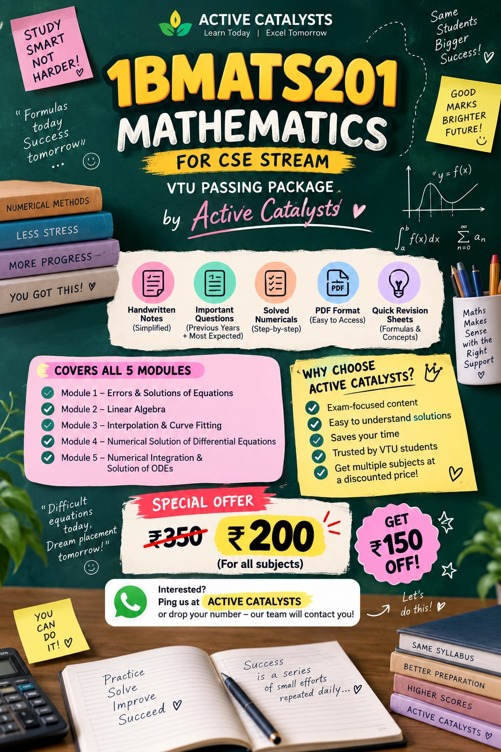 Download 1BMATS201 MATHEMATICS FOR CSE STREAM - Vidyari