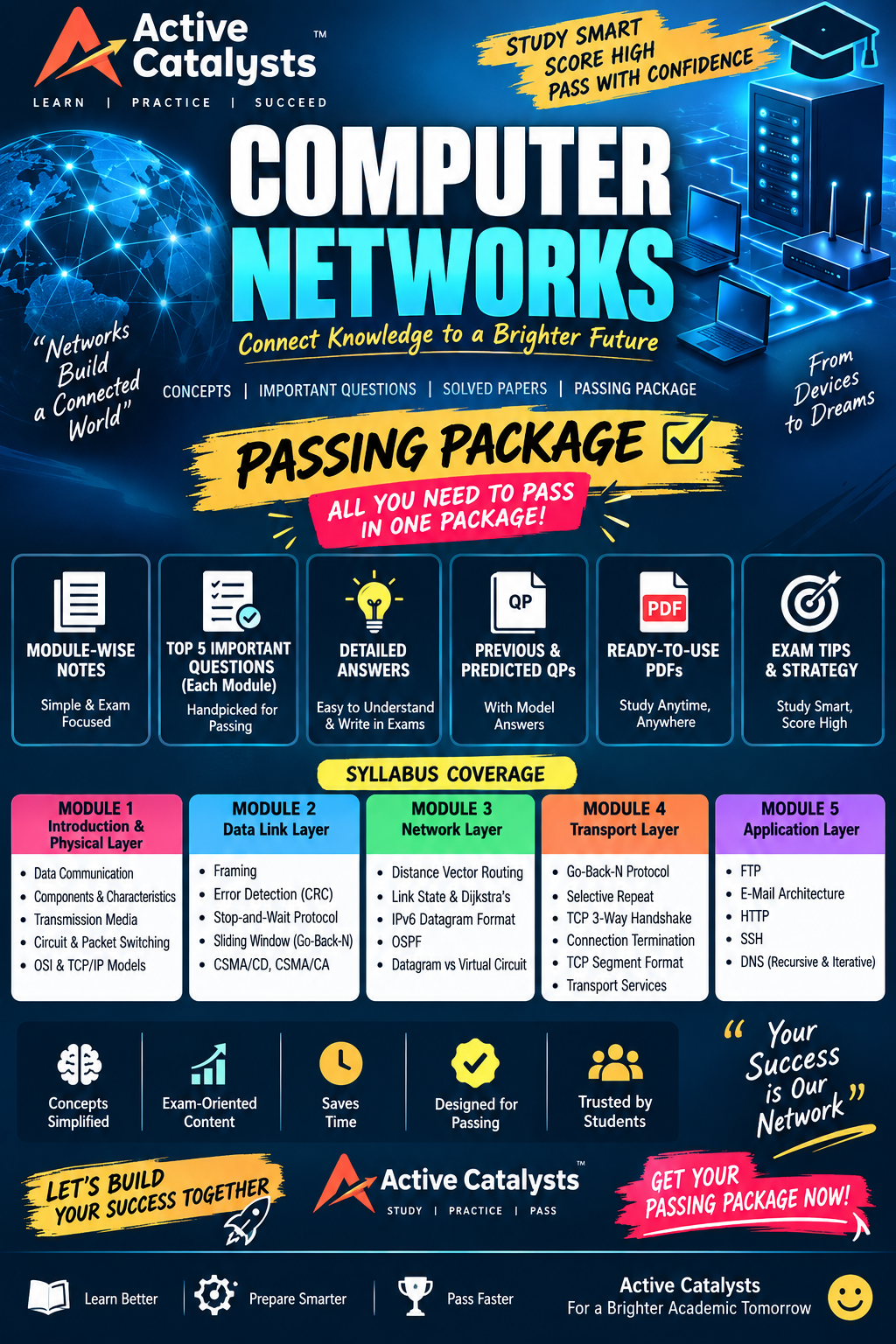Download BCS502 COMPUTER NETWORKS PASSING PACKAGE BY ACTIVE CATALYSTS - Vidyari